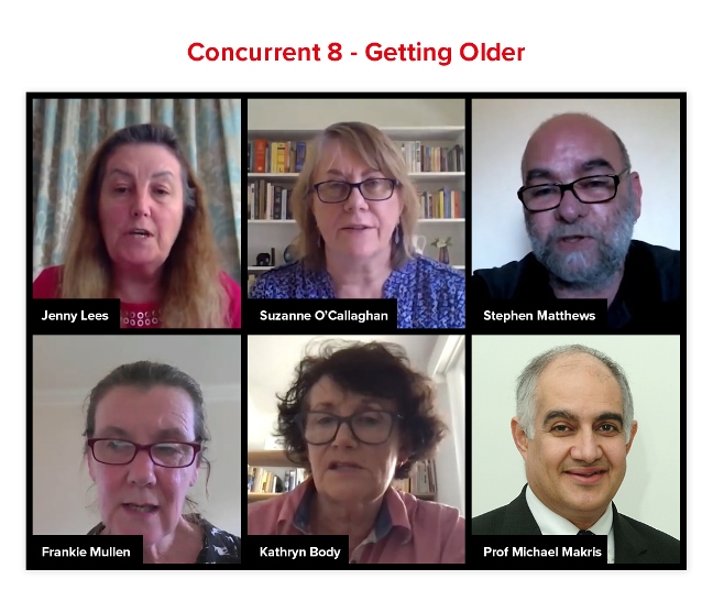 Speakers in the Getting Older session