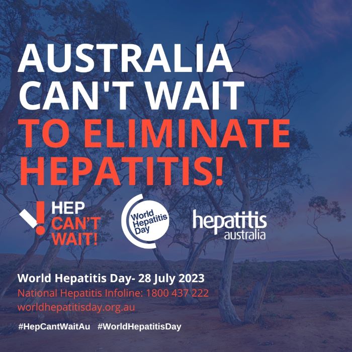 Australia can't wait to eliminate hepatitis