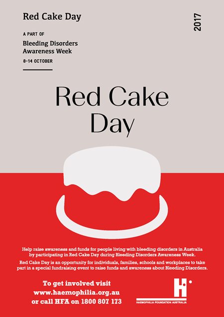Red Cake Day poster