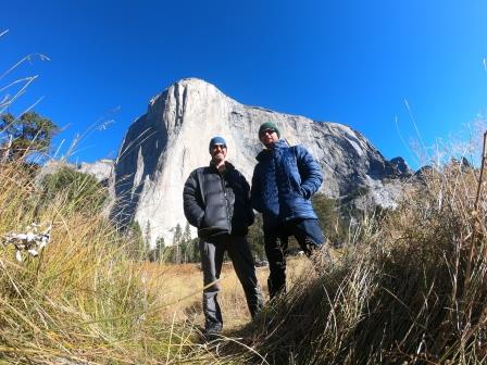 Andrew and Scott in front of El Cap