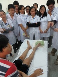 Vietnamese patient and staff