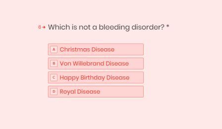 Which is not a bleeding disorder