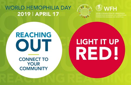 Reaching out for World Haemophilia Day