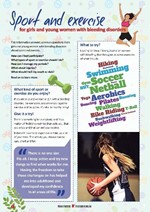 Sport and exercise for girls and young women with bleeding disorders