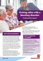 Getting older with a bleeding disorder community report