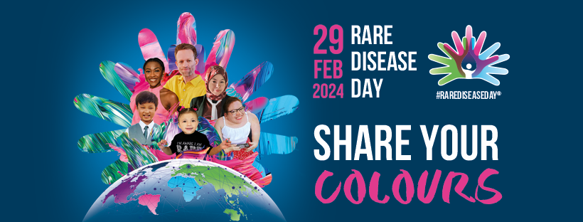 Rare Disease Day 2024 - Share your colours